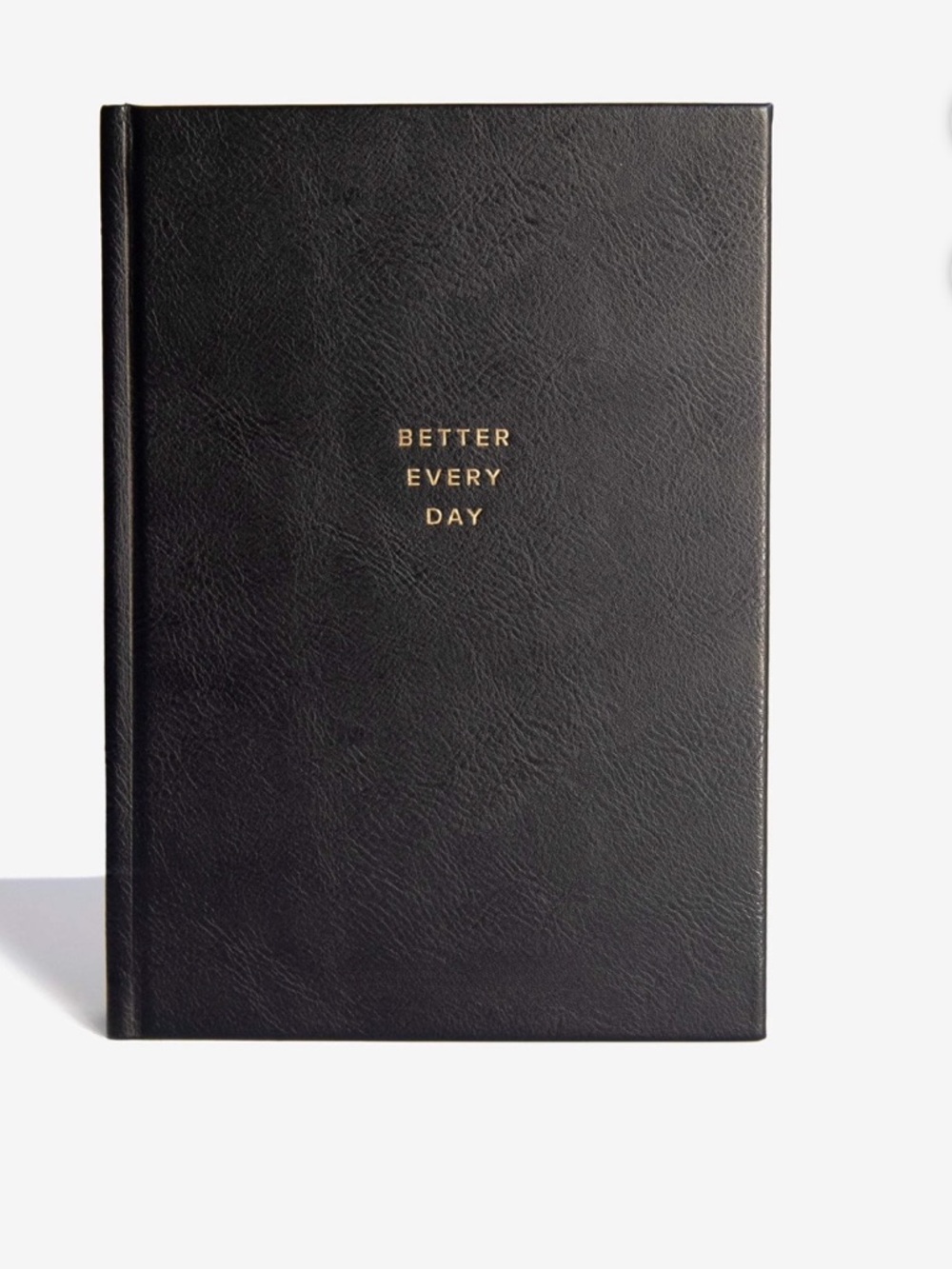 Better Every Day Black Hardcover Journal